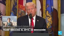 Informe desde Washington: Trump firma orden para reducir el Departamento de Educación
