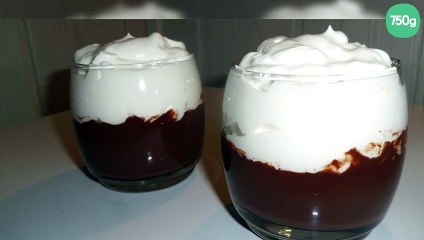 Liégeois au chocolat maison