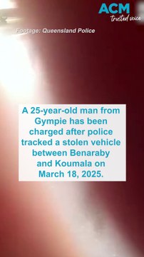 Queensland man charged after police track allegedly stolen vehicle