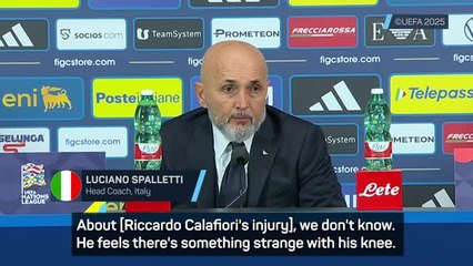 Spalletti baffled by Calafiori injury in Germany defeat