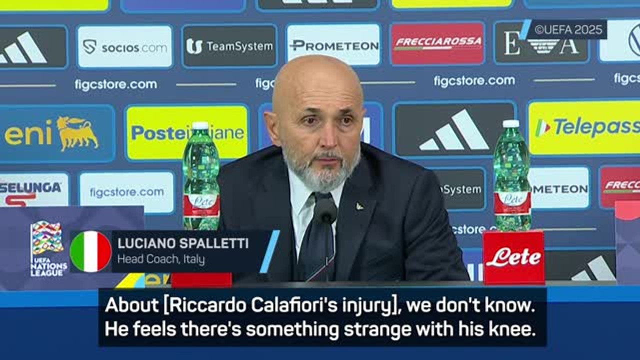 Spalletti baffled by Calafiori injury in Germany defeat