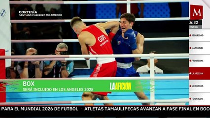 El box será incluido en los Juegos Olímpicos 2028 en Los Ángeles