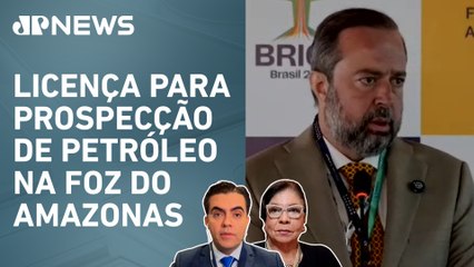 Alexandre Silveira diz não ter recebido retorno do Ibama sobre exploração na Margem Equatorial