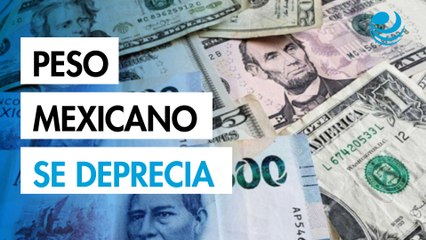 Peso mexicano se deprecia por preocupaciones sobre aranceles estadounidenses