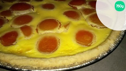 Tarte aux abricots à la vanille fraîche