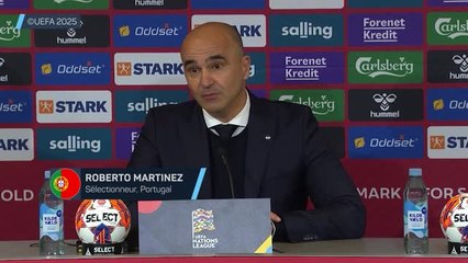 Portugal - Martinez : "Probablement chanceux de n'avoir perdu que 1-0"