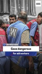 UNRWA official: Gaza extremely dangerous for aid workers