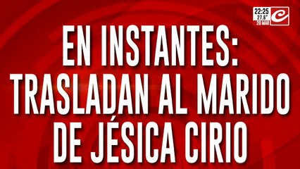 En instantes: trasladan al marido de Jésica Cirio