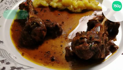 Lapin sauce aigre douce à la Picarde