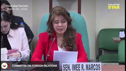 Imee Marcos on Duterte’s arrest: Bakit natin isinuko ang kapwa-Pilipino?