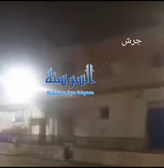 تساقط الثلوج على جرش