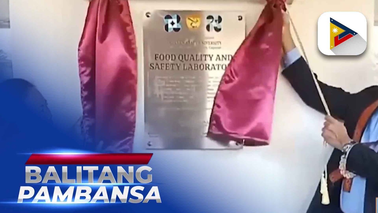 Food Quality and Safety Lab ng Region 2, naitayo na; seguridad sa pagkain, tiniyak