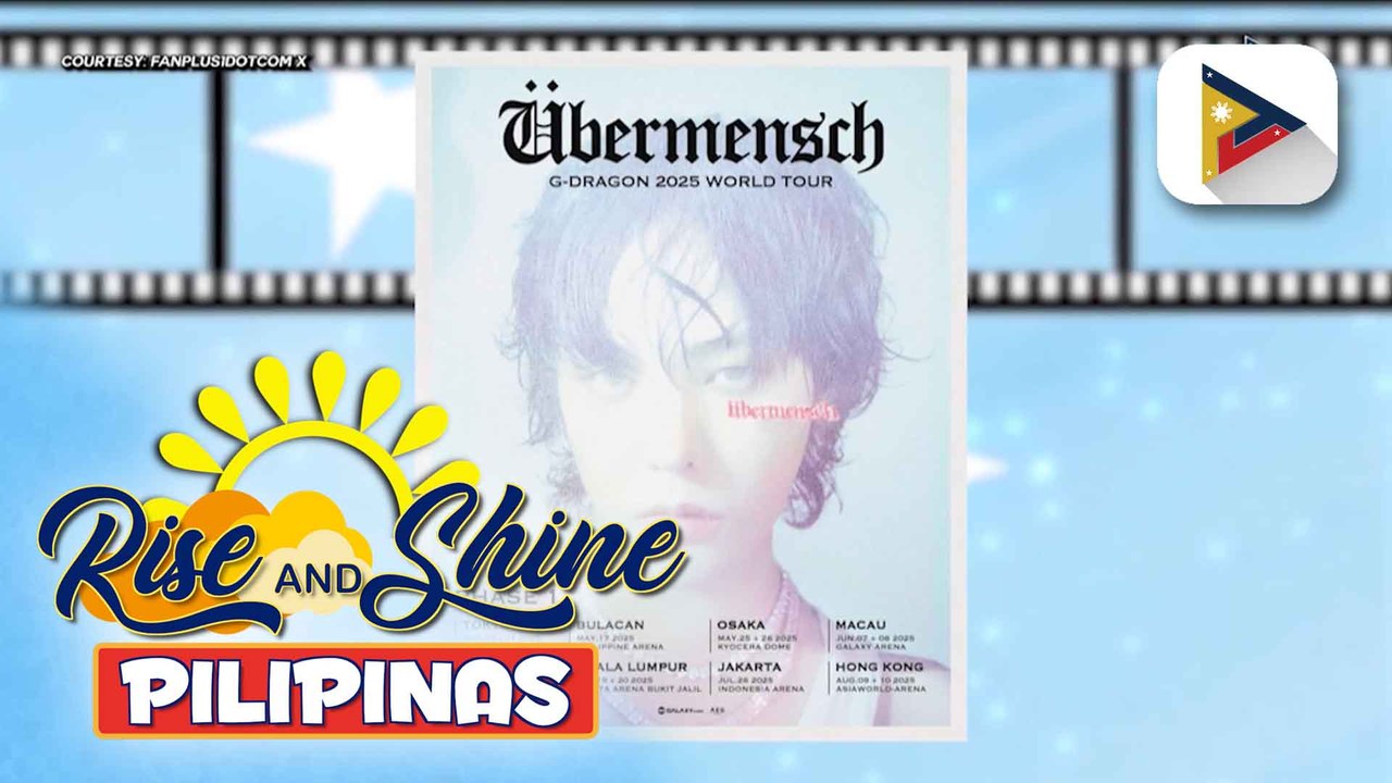 TALK BIZ | South Korean rap icon na si G-Dragon magkakaroon ng concert sa Pilipinas this May!