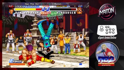 Fatal Fury Real Bout 2 • Luchas en linea • "Haz. the. Hiz" vs "ElMaton" (2025/03/08)