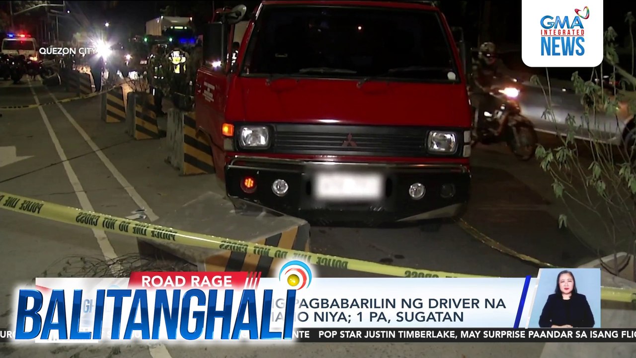 Lalaki, patay nang pagbabarilin ng driver na nakagitgitan umano niya; 1 pa, sugatan | Balitanghali