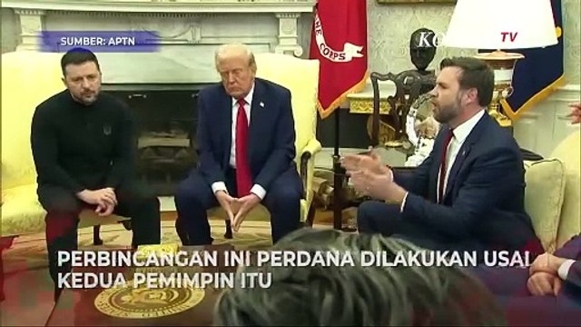 Hasil Teleponan Trump dengan Zelensky usai Debat di Gedung Putih