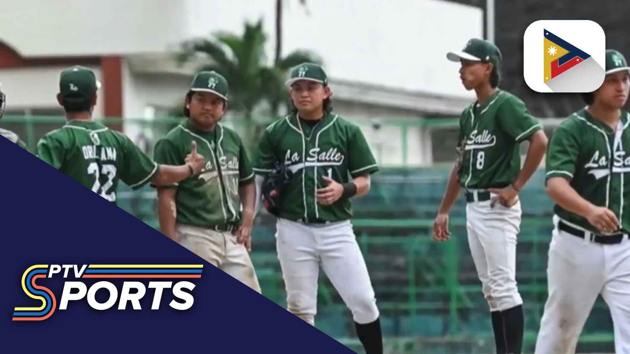 DLSU, tinalo ang Adamson sa UAAP Season 87 baseball tournament