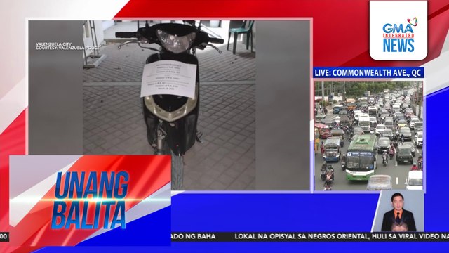 4, arestado dahil sa pagnanakaw umano sa motorsiklo; mga suspek, nanutok pa umano ng baril | Unang Balita