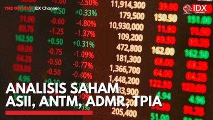 Analisis Saham ASII, ANTM, ADMR, TPIA