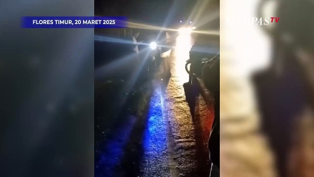 Gunung Lewotobi Laki-laki Meletus, Terdengar Dentuman hingga Hujan Kerikil