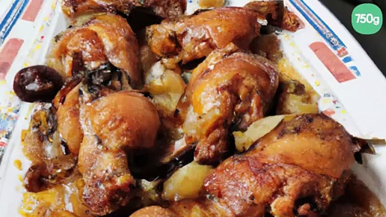 Cuisses de chapon aux marrons et aux airelles