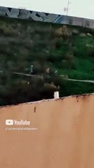 migrantes cruzando la frontera por el cerro de los misterios en tijuana #shorts #migracion  #USA