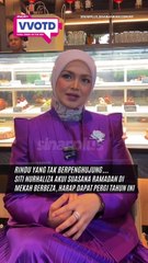 Datuk Seri Siti Nurhaliza berkongsi impiannya untuk kembali menunaikan umrah pada Ramadan ini.