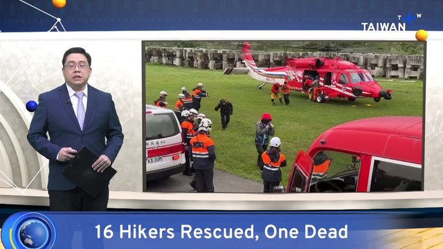 One Dead, 16 Snowbound Hikers Rescued From Hualien Mountains