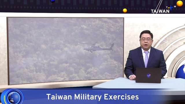 Taiwan’s Military Conducts Live-Fire Drills
