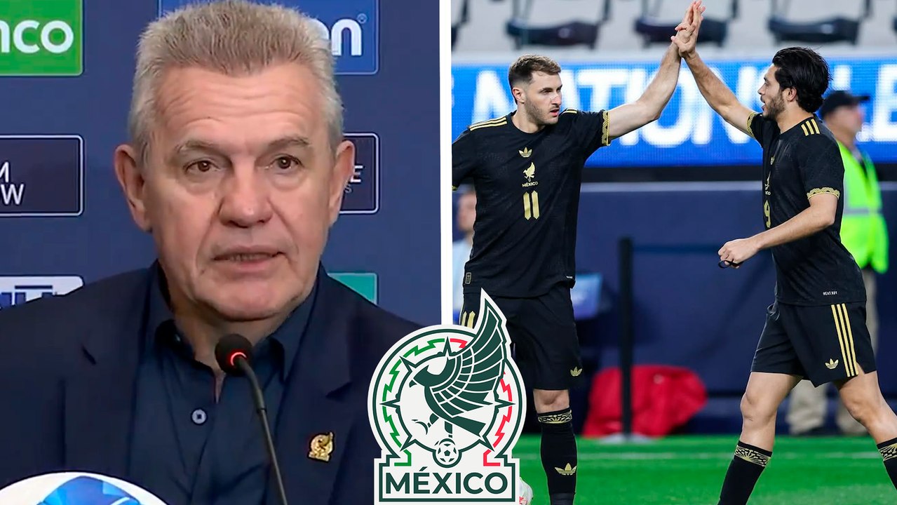 Javier Aguirre explica el doble 9 con Raúl Jiménez y Santi Giménez tras la victoria de México sobre Canadá