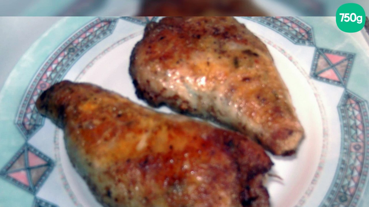 Cuisses de poulet farcies aux champignons