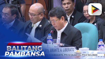 Security cluster ng pamahalaan, humarap sa pagdinig ng Senado