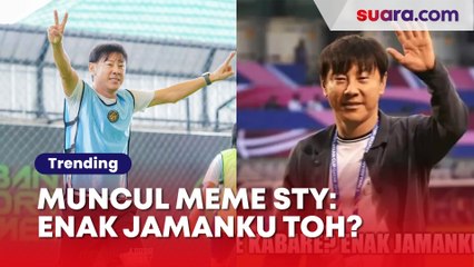Meme Shin Tae-yong Usai Timnas Indonesia Dibantai: Piye Kabare? Enak Jamanku Toh?