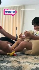 Seronok tengok keakraban anak-beranak ni!