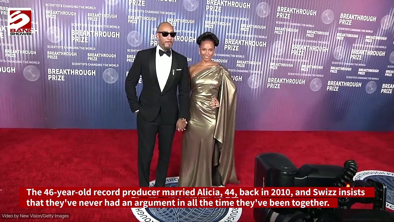 Swizz Beatz and Alicia Keys Have Never Argued