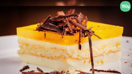 Layer cheesecake à l'orange