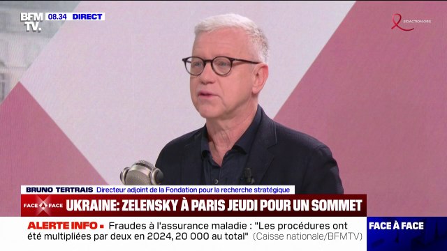 Envoi de troupes européennes en Ukraine: On n'en est pas encore là , rappelle Bruno Tertrais