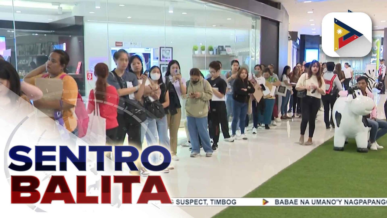 Mahigit 4,300 trabaho, binuksan ng DMW sa idinaos nitong job fair bilang bahagi ng National Women’s Month