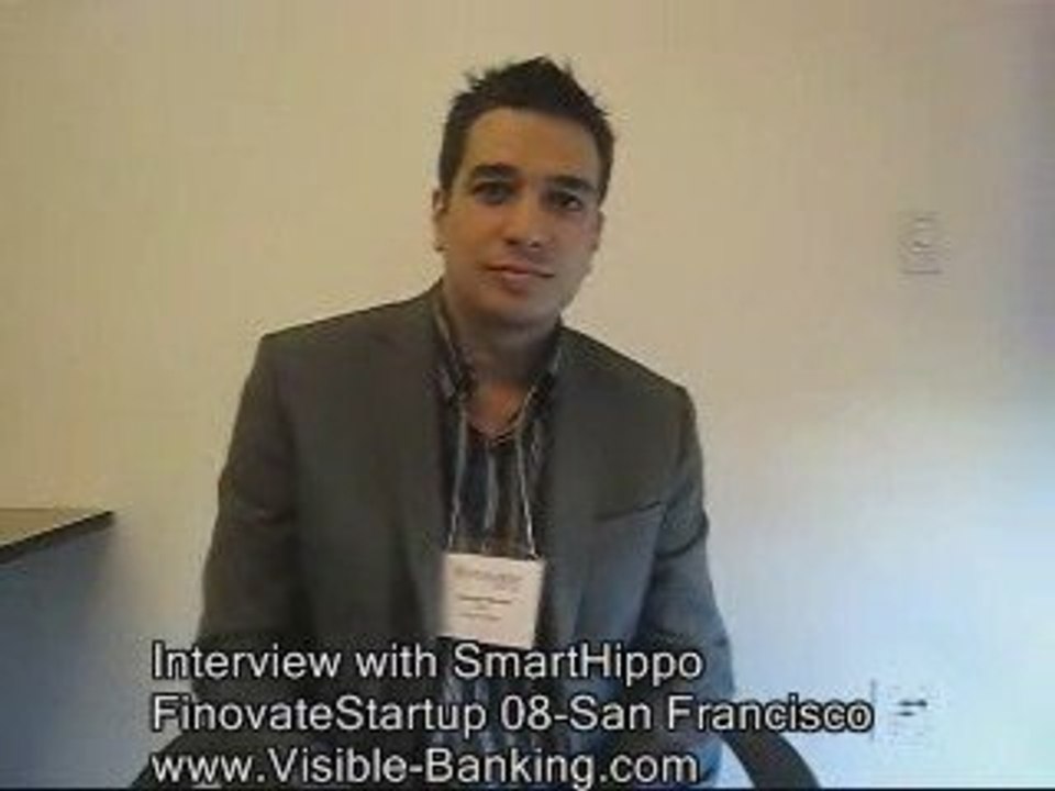 Interview with SmartHippo at FinovateStartup08