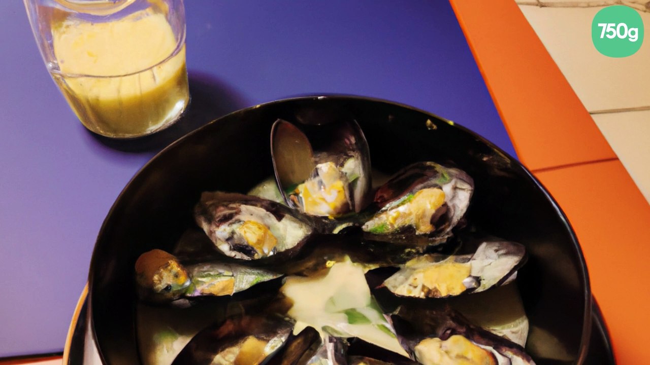 Moules au roquefort classique