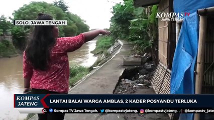 Lantai Balai Warga Amblas, 2 Kader Posyandu Terluka