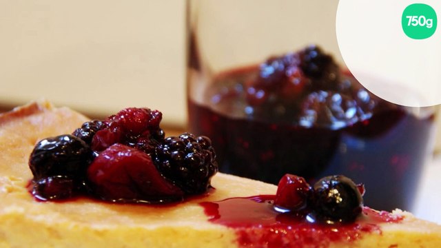 Cheesecake à la ricotta et aux fruits rouges