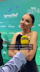 Chenoa habla sobre el futuro de su carrera en los Premios Dial