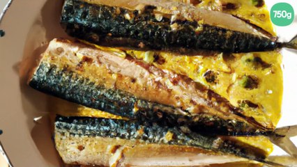 Maquereaux poêlés à la moutarde maison