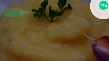 Purée à l'ail maison