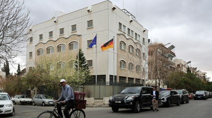 Deutsche Botschaft in Syrien wiedereröffnet