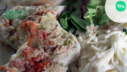 Terrine de cabillaud aux légumes