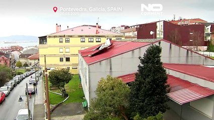 Tempête Martinho : des alertes aux inondations et des dégâts partout en Espagne