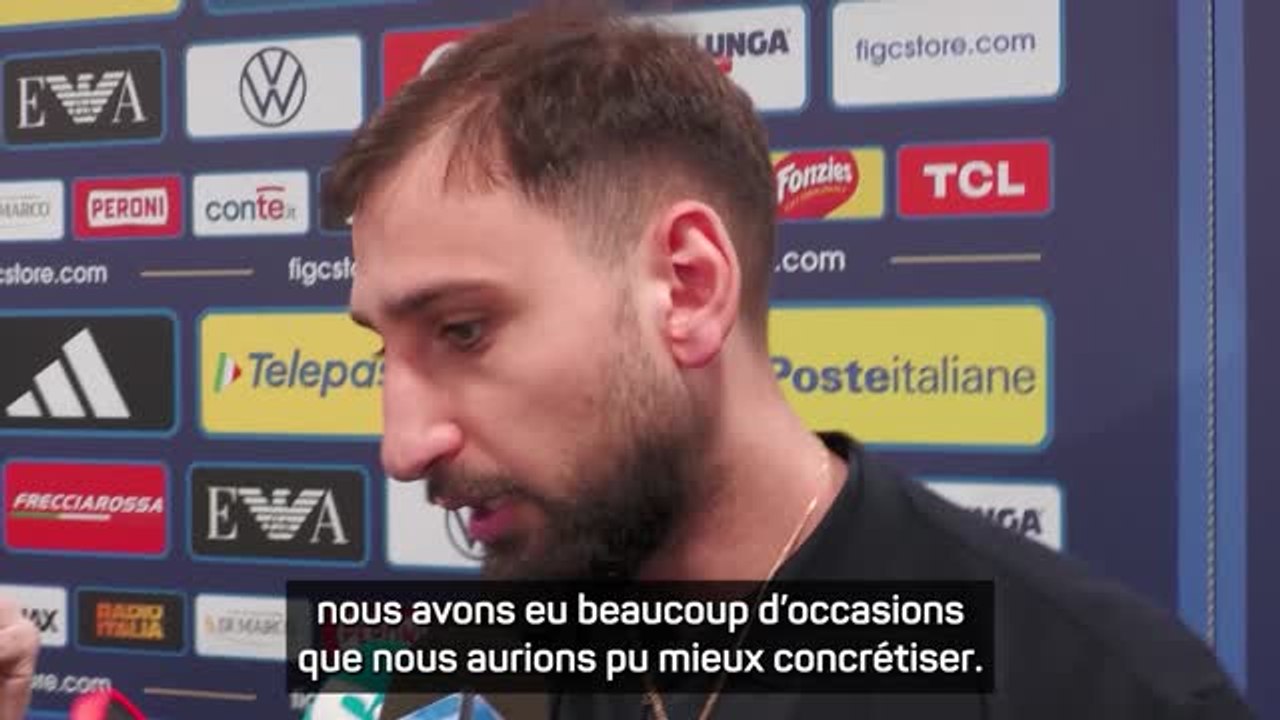 Italie - Donnarumma : “Mais nous irons là-bas pour jouer nos cartes, pour jouer notre jeu”