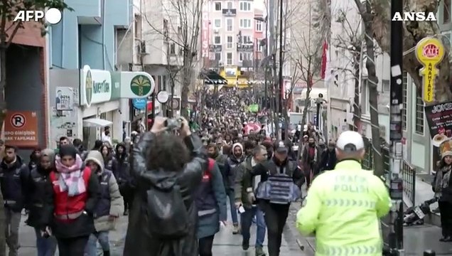 In Turchia notte di proteste per arresto del sindaco di Istanbul